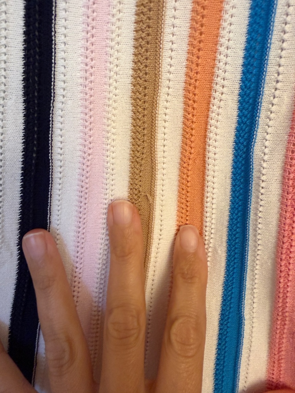 J. Crew Multicolor Vertical Stripe Midi Skirt - Picture 4 of 15